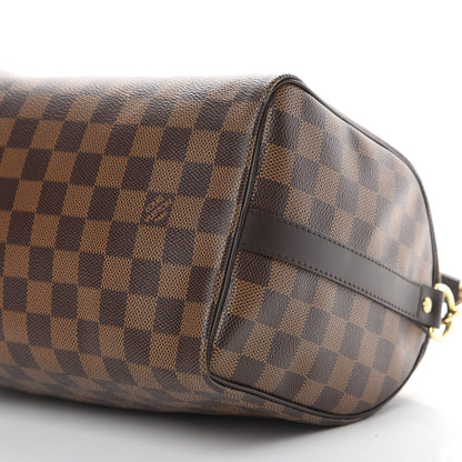Louis Vuitton Damier Ebene Speedy Bandouliere 25 10 of 12
