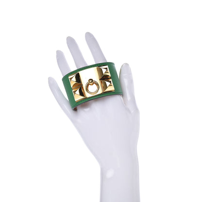 Hermes Swift Collier de Chien CDC Bracelet L Bambou 2 of 5