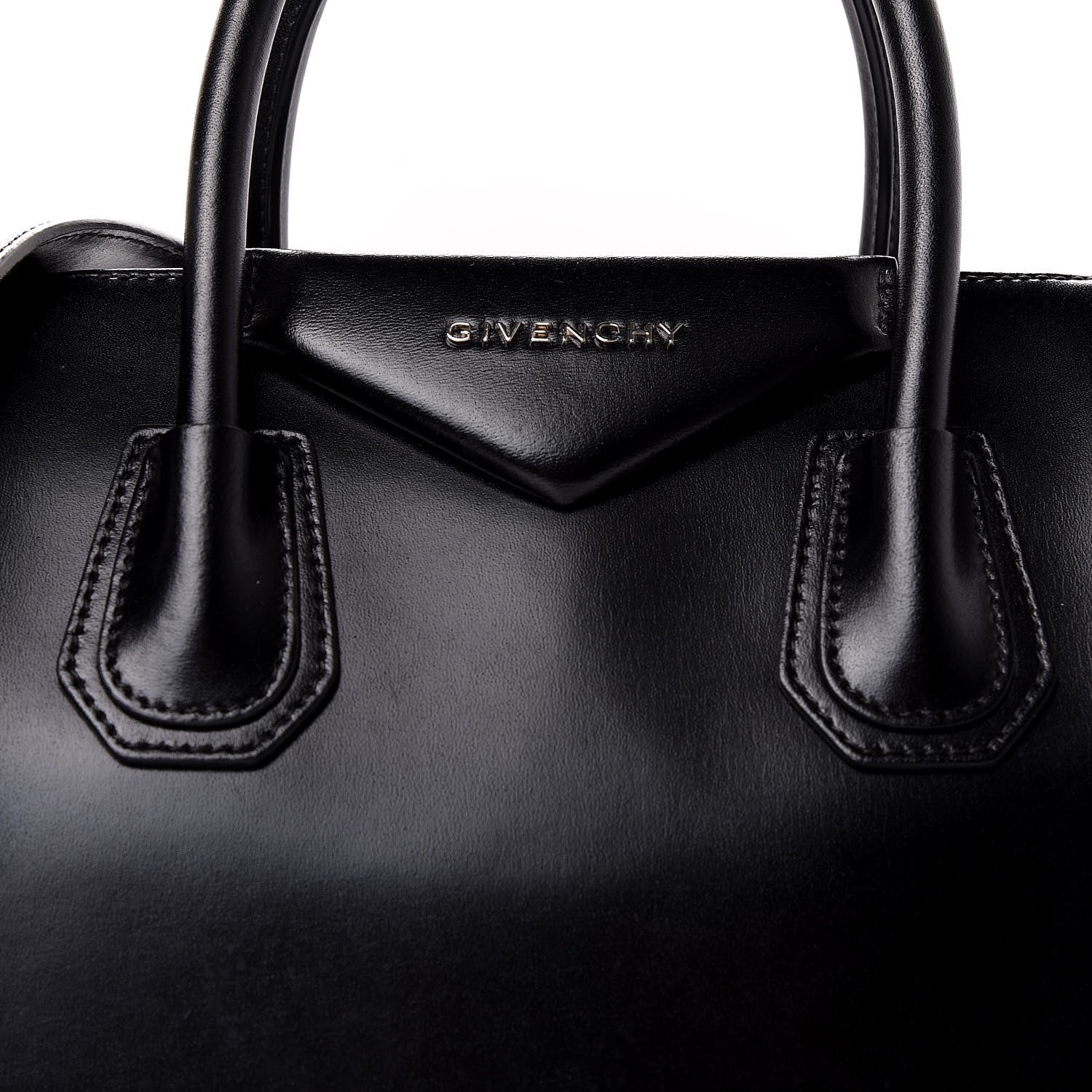 Givenchy Shiny Lord Calfskin Small Antigona Black 11 of 12