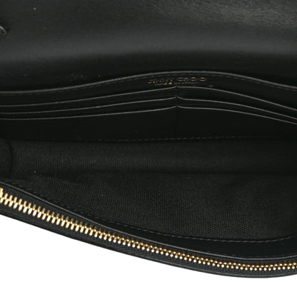 Jimmy Choo Smooth Calfskin Mini Palace Crossbody Black 4 of 12