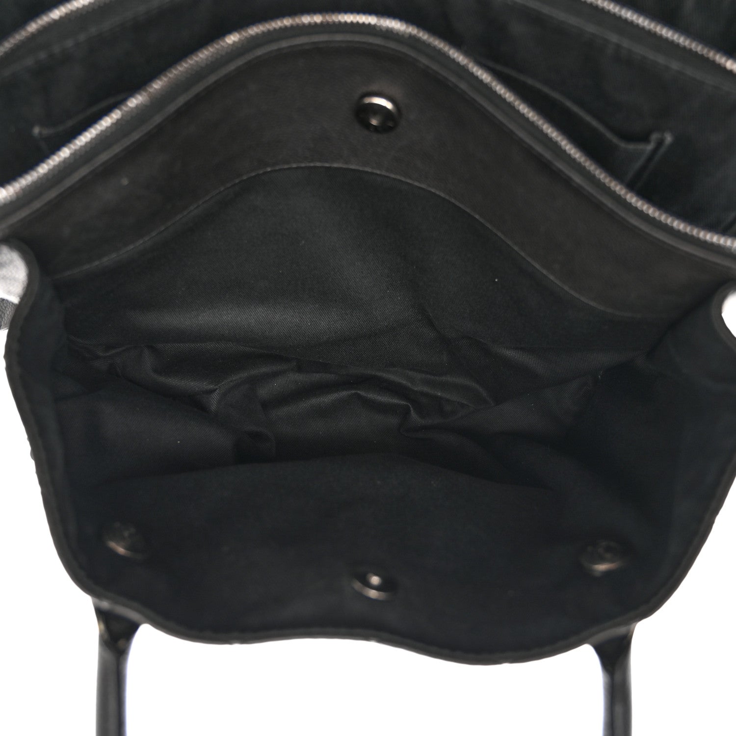 Chanel Grained Vegetal Calfskin Urban Shopping Tote Black 6 of 13