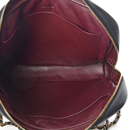 Chanel Lambskin Quilted Shoulder Bag Black 5 of 11