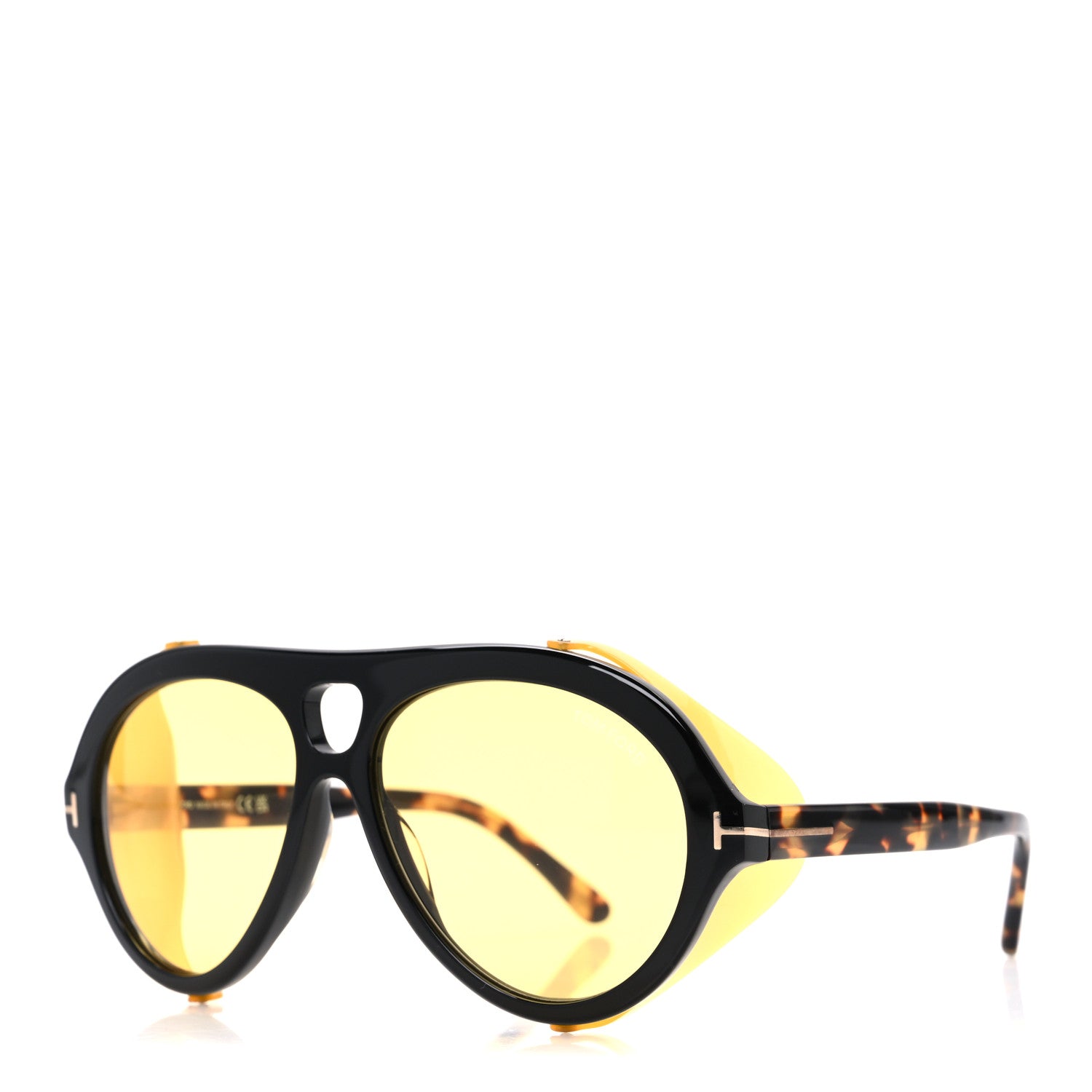 Tom Ford Acetate Neughman Sunglasses TF 882 Havana 1 of 8