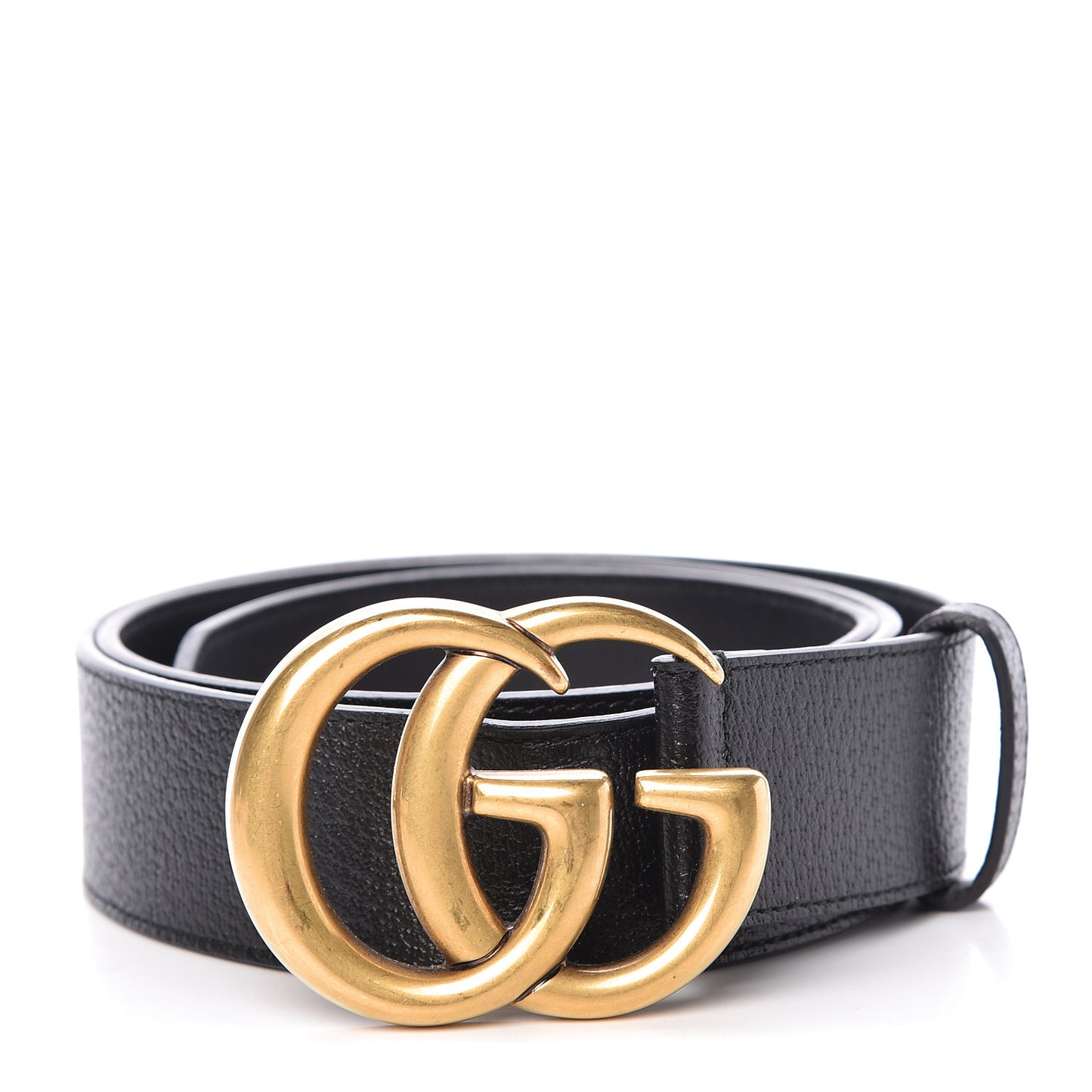 Textured Calfskin Double G 40mm Belt 95 38 Black