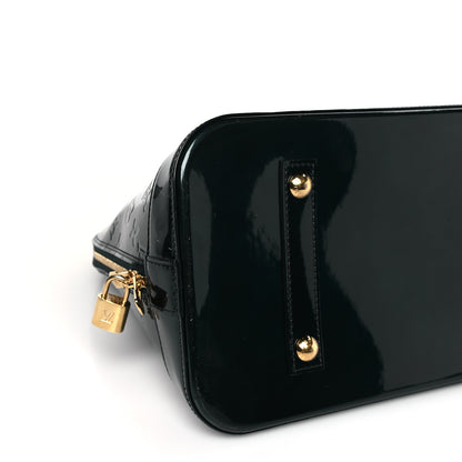 Louis Vuitton Vernis Alma GM Blue Nuit 7 of 9