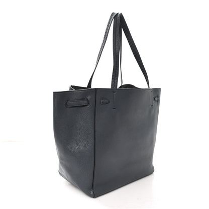 Celine Soft Grained Calfskin Medium Belt Cabas Phantom Dark Sea 3 of 11