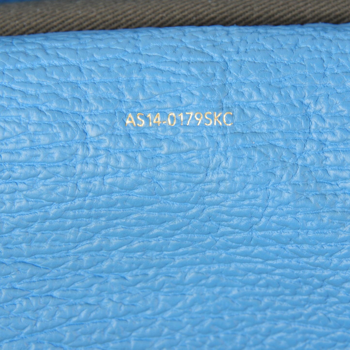 3.1 Textured Calfskin Medium Pashli Satchel Light Blue