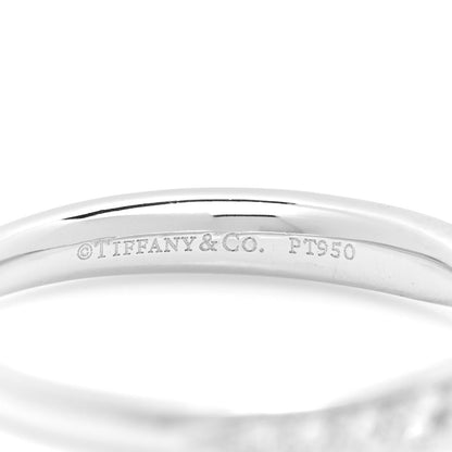 Tiffany Platinum Diamond Harmony Bead-set Band Ring 48 4.5 4 of 5