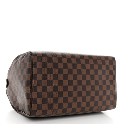 Louis Vuitton Damier Ebene Speedy 30 4 of 9
