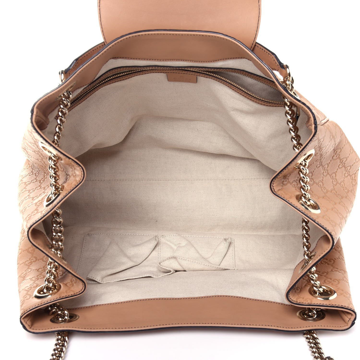 Gucci Guccissima Medium Emily Shoulder Bag Camelia 4 of 11