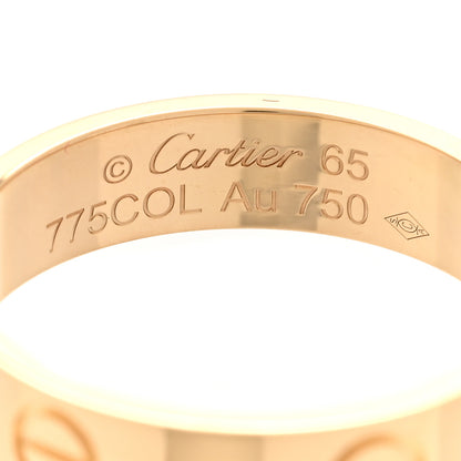 Cartier 18K Yellow Gold 5.5mm LOVE Ring 65 11 4 of 5