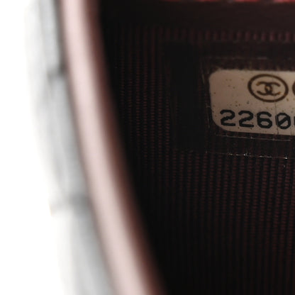 Chanel Lambskin Quilted Large Gusset Flap Wallet Black 9 of 15