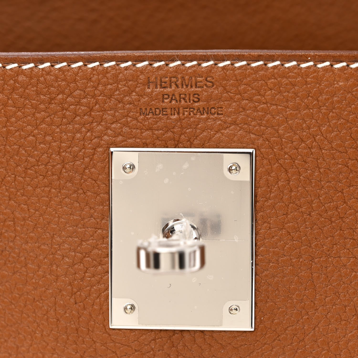 Hermes Barenia Faubourg Kelly Retourne 28 Fauve 6 of 11