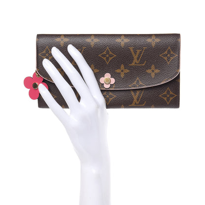 Louis Vuitton Monogram Bloom Flower Emilie Wallet 2 of 12