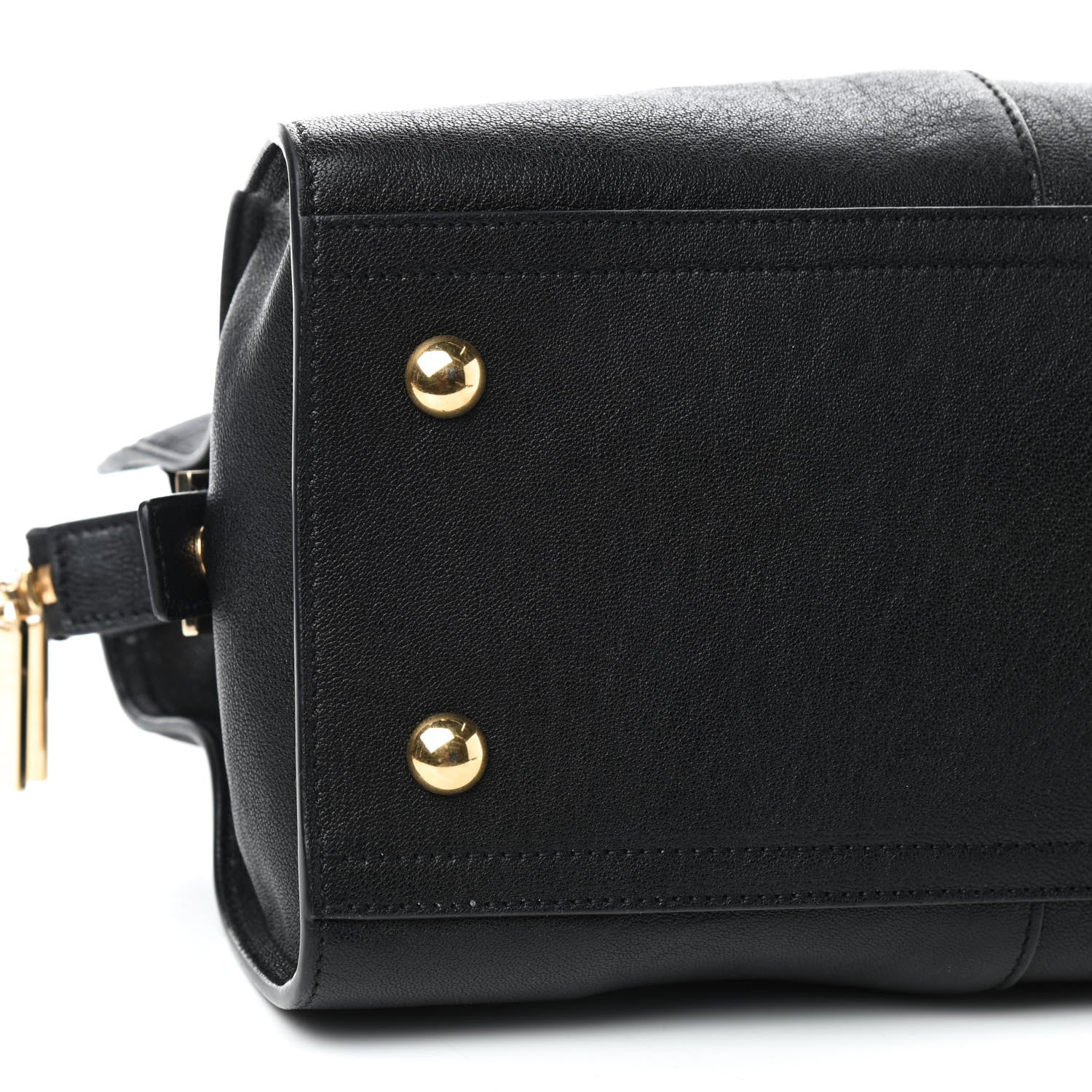 Saint Laurent Sheepskin Small Cabas ChYc Black 6 of 9