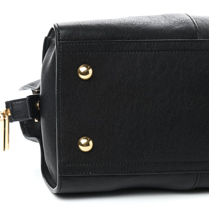 Saint Laurent Sheepskin Small Cabas ChYc Black 6 of 9