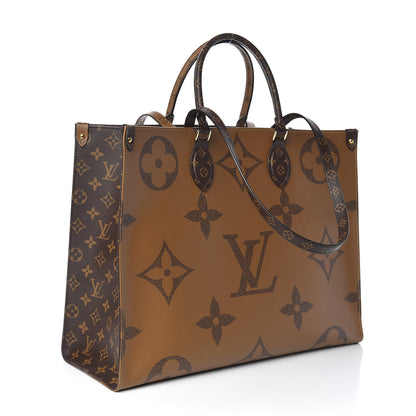 Louis Vuitton Reverse Monogram Giant Onthego GM 4 of 11