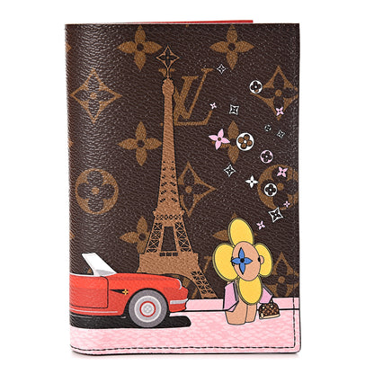 Louis Vuitton Monogram 2019 Christmas Animation Passport Cover Rouge 1 of 8