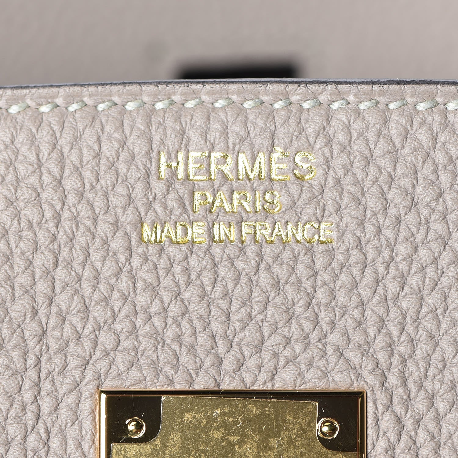 Hermes Togo Birkin 35 Gris Tourterelle 24 of 34