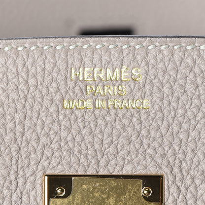 Hermes Togo Birkin 35 Gris Tourterelle 24 of 34