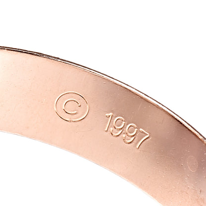 Cartier 18K Pink Yellow White Gold Large Trinity Ring 51 5.75 5 of 5