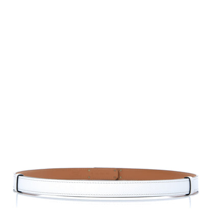 Hermes Epsom Kelly Belt White 2 of 4