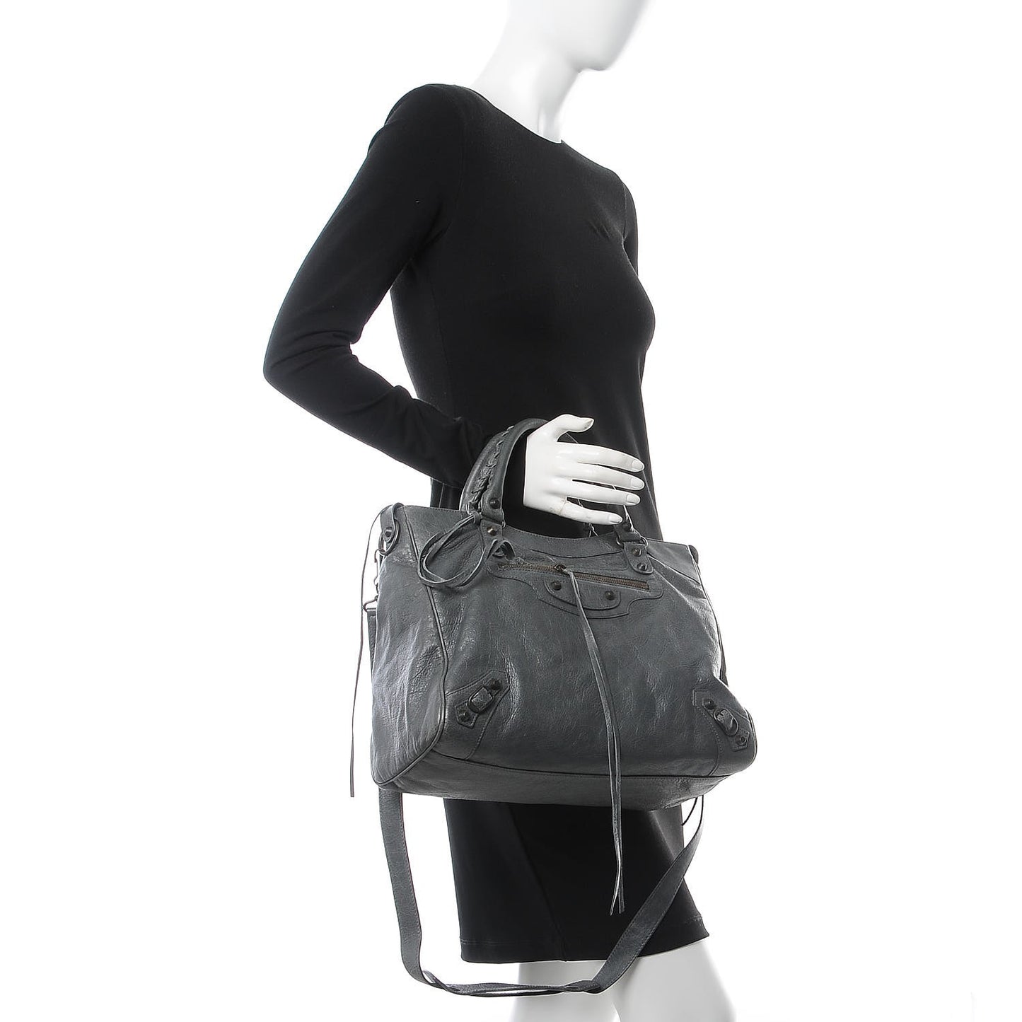 Agneau Classic Hardware Velo Gris Tarmac