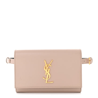Saint Laurent Smooth Calfskin Monogram Kate Belt Bag Light Natural 1 of 10