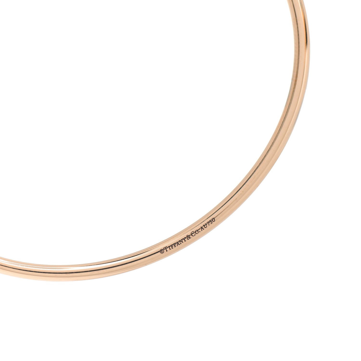 Tiffany 18K Rose Gold 8mm HardWear Ball Wire Bracelet 3 of 3