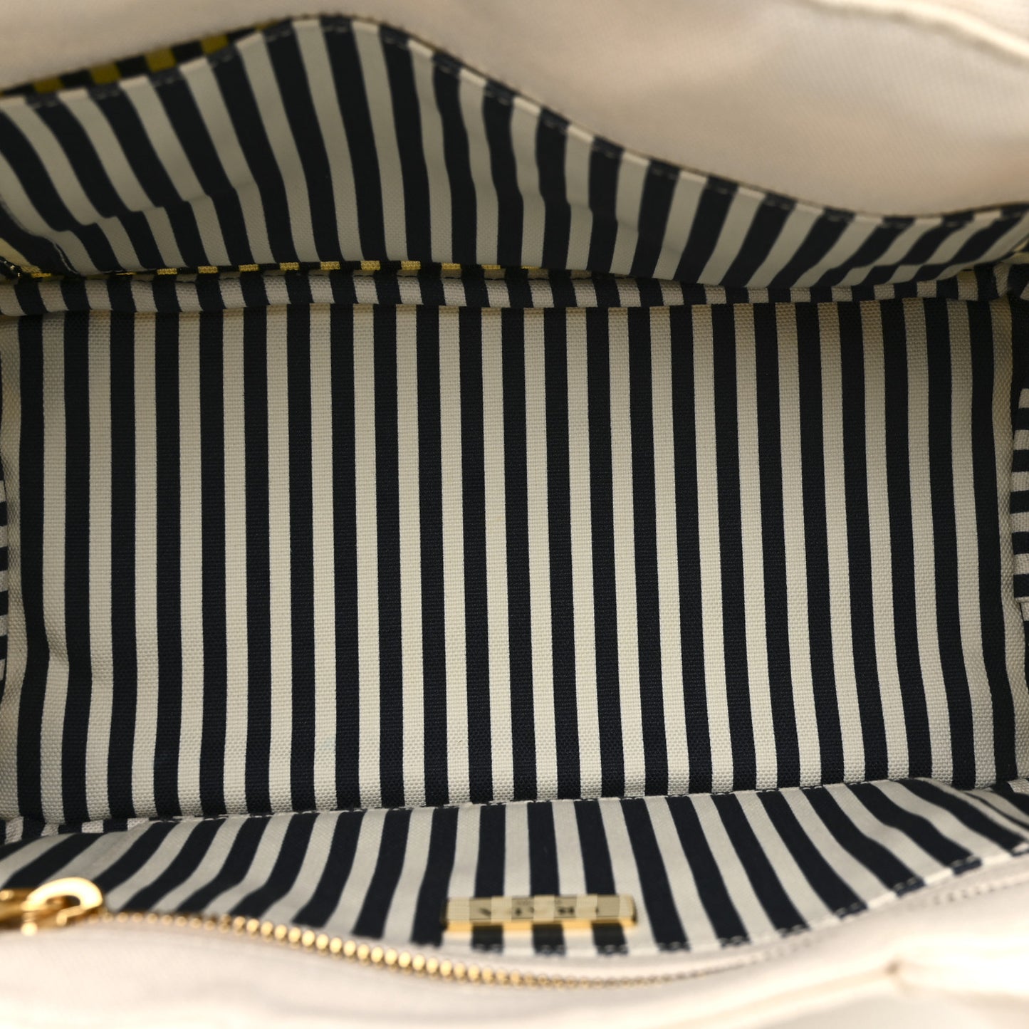Canapa Small Logo Tote Bianco Blue