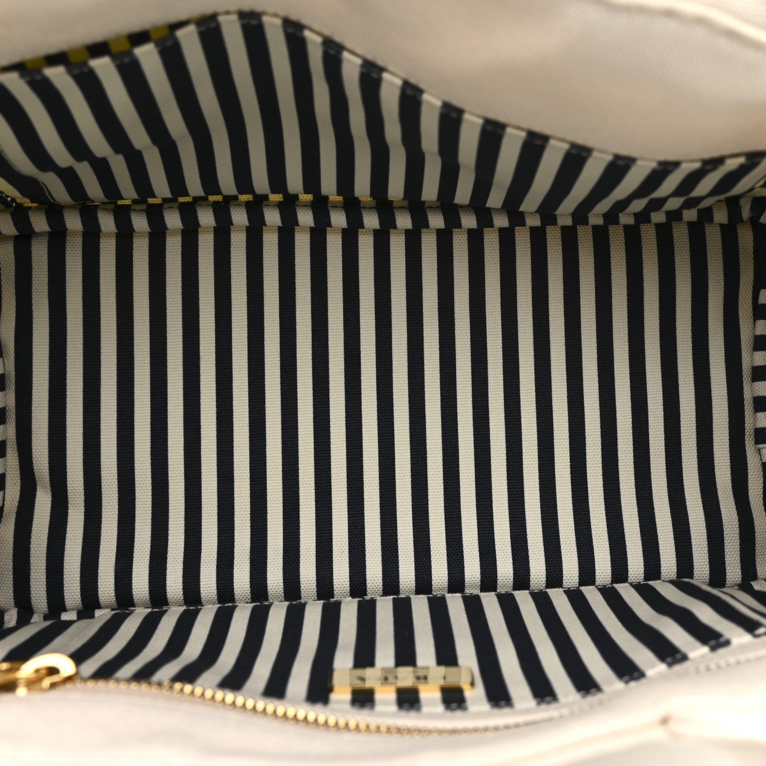 Prada Canapa Small Logo Tote Bianco Blue 6 of 10