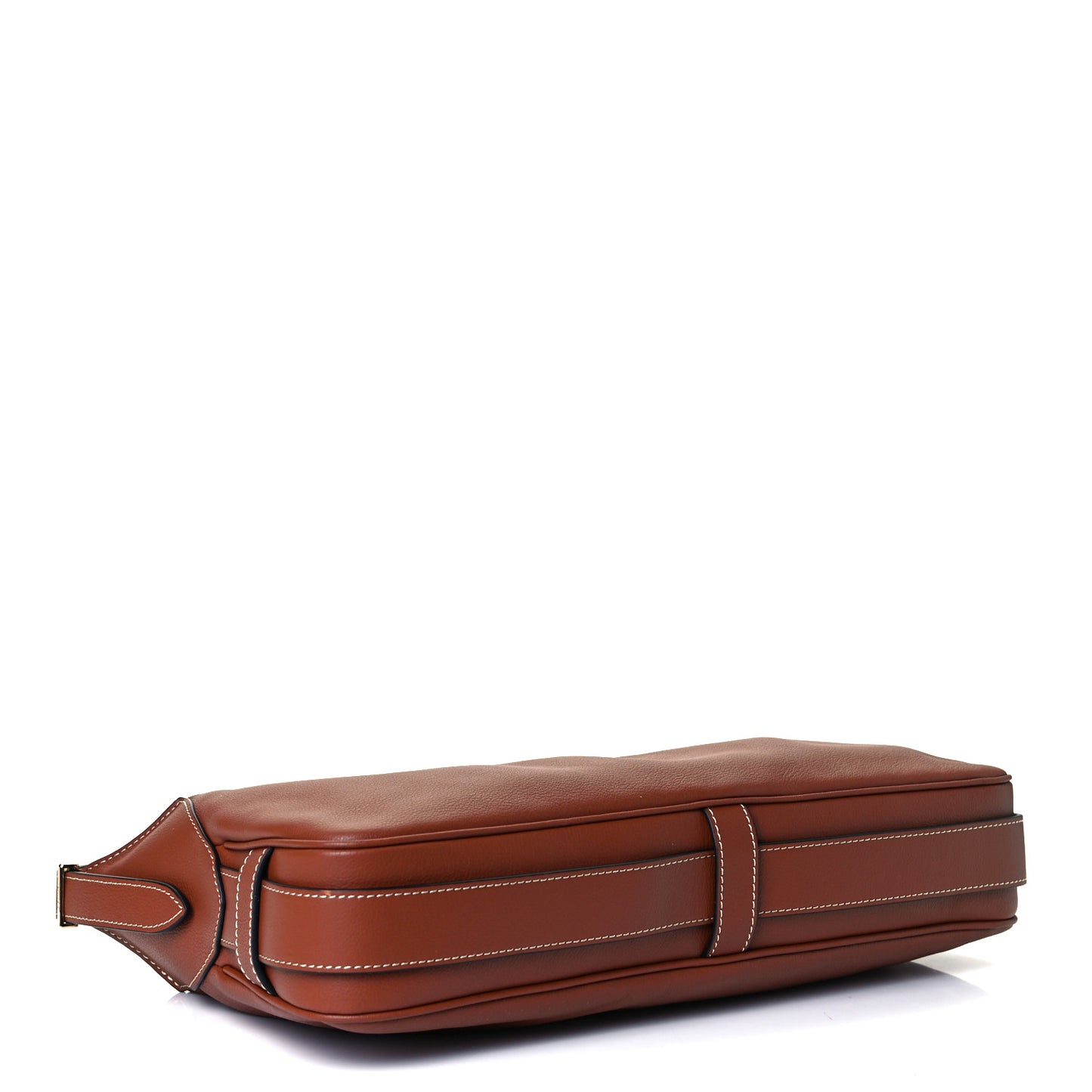 Supple Calfskin Medium Romy Shoulder Bag Tan