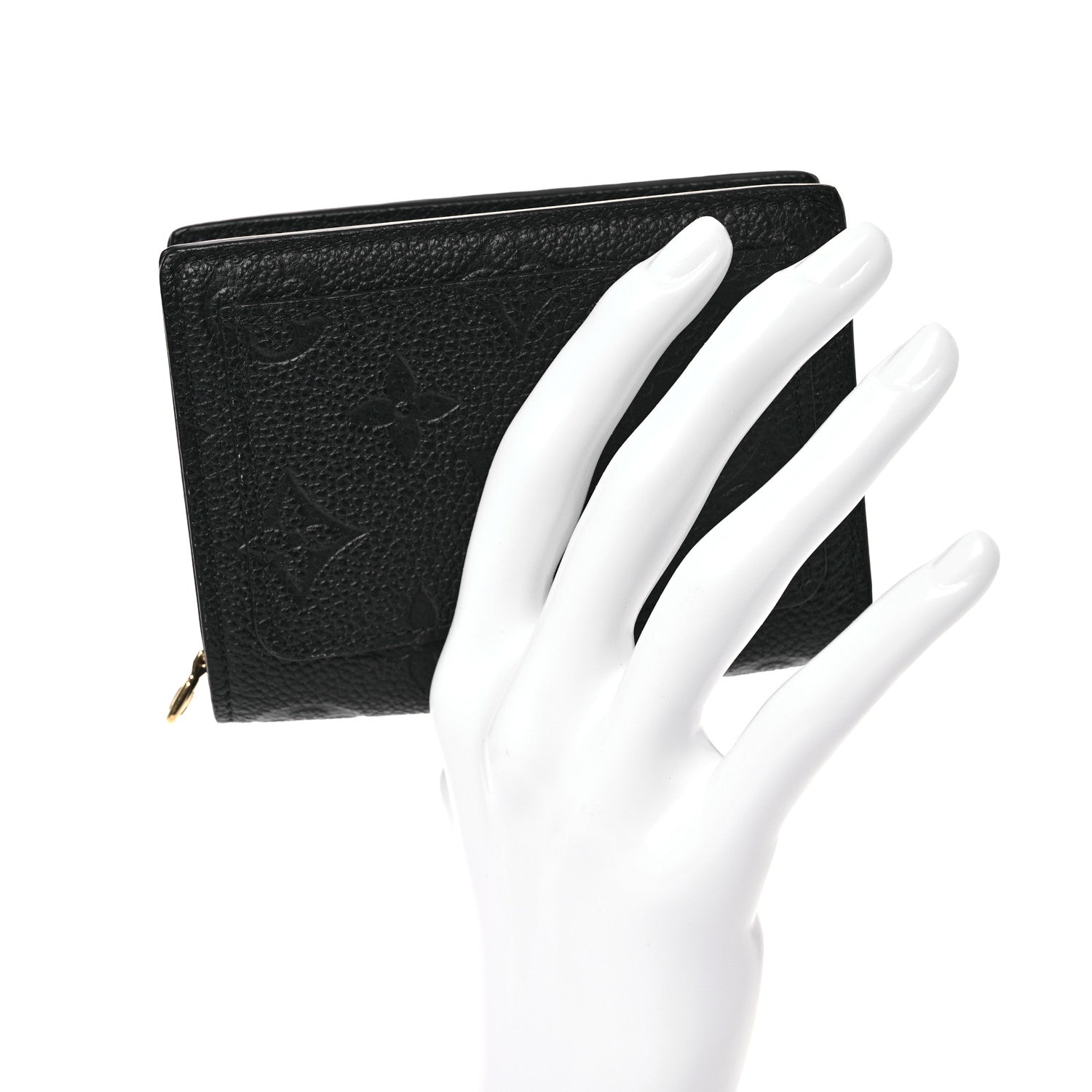 Louis Vuitton Empreinte Cléa Wallet Black 2 of 10