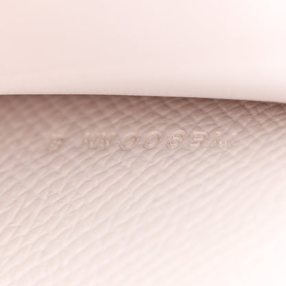 Hermes Epsom Shiny Alligator Touch Kelly Wallet To Go Gris Pale Gris Ciment 7 of 11