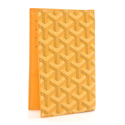 Goyard Goyardine Passport Wallet Yellow 2 of 6