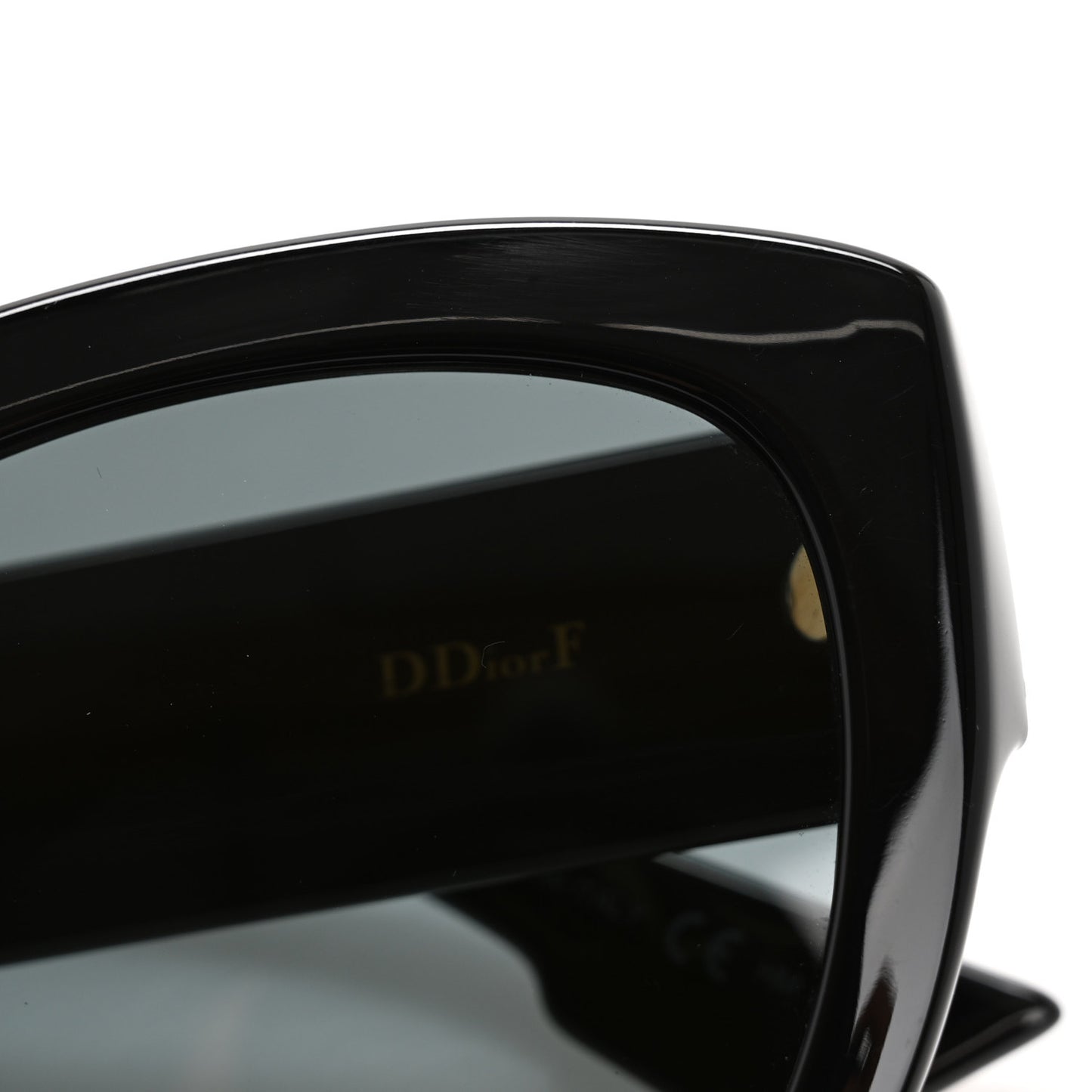 Acetate DDiorF Cat Eye Sunglasses Black