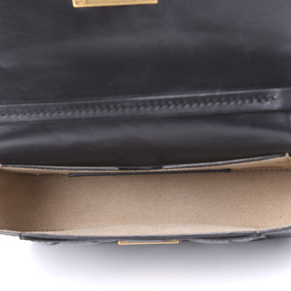 Givenchy Goatskin Quilted GV3 Mini Pocket Convertible Bag Black 4 of 8