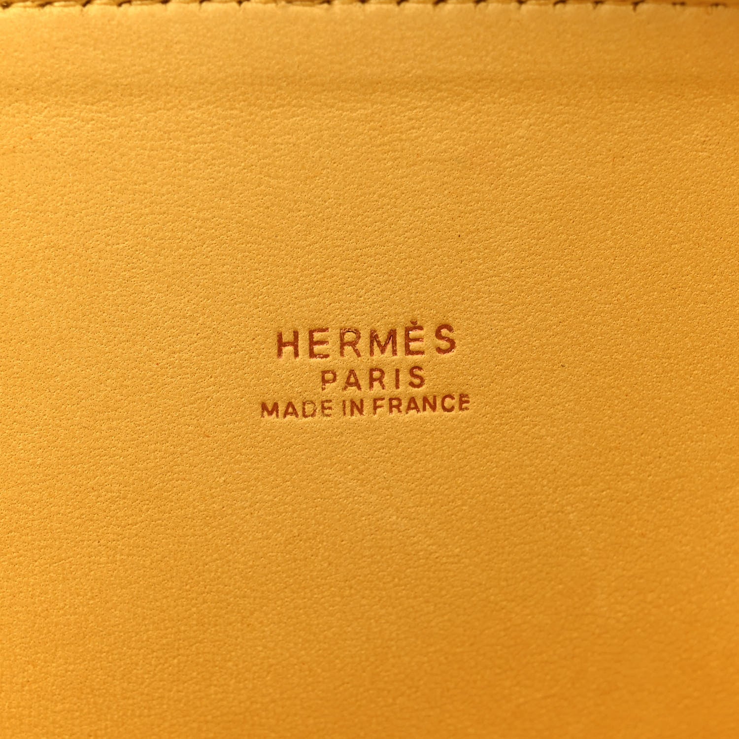 Hermes Courchevel Bolide 35 Jaune 6 of 18