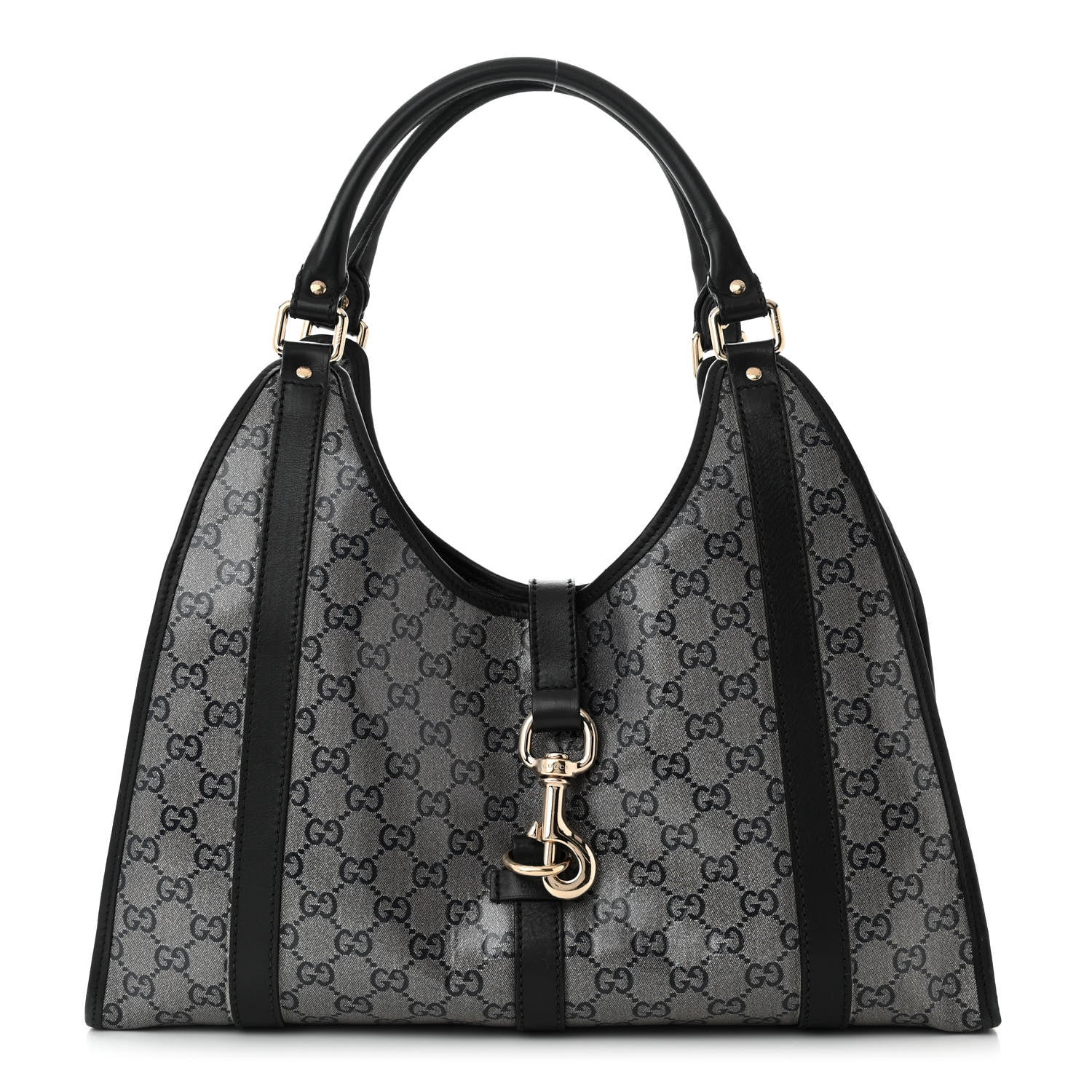 Gucci Crystal Monogram Medium Joy Shoulder Bag Black 1 of 11