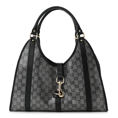 Gucci Crystal Monogram Medium Joy Shoulder Bag Black 1 of 11