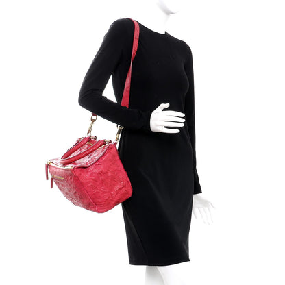 Givenchy Tumbled Sheepskin Medium Pandora Cherry 2 of 12