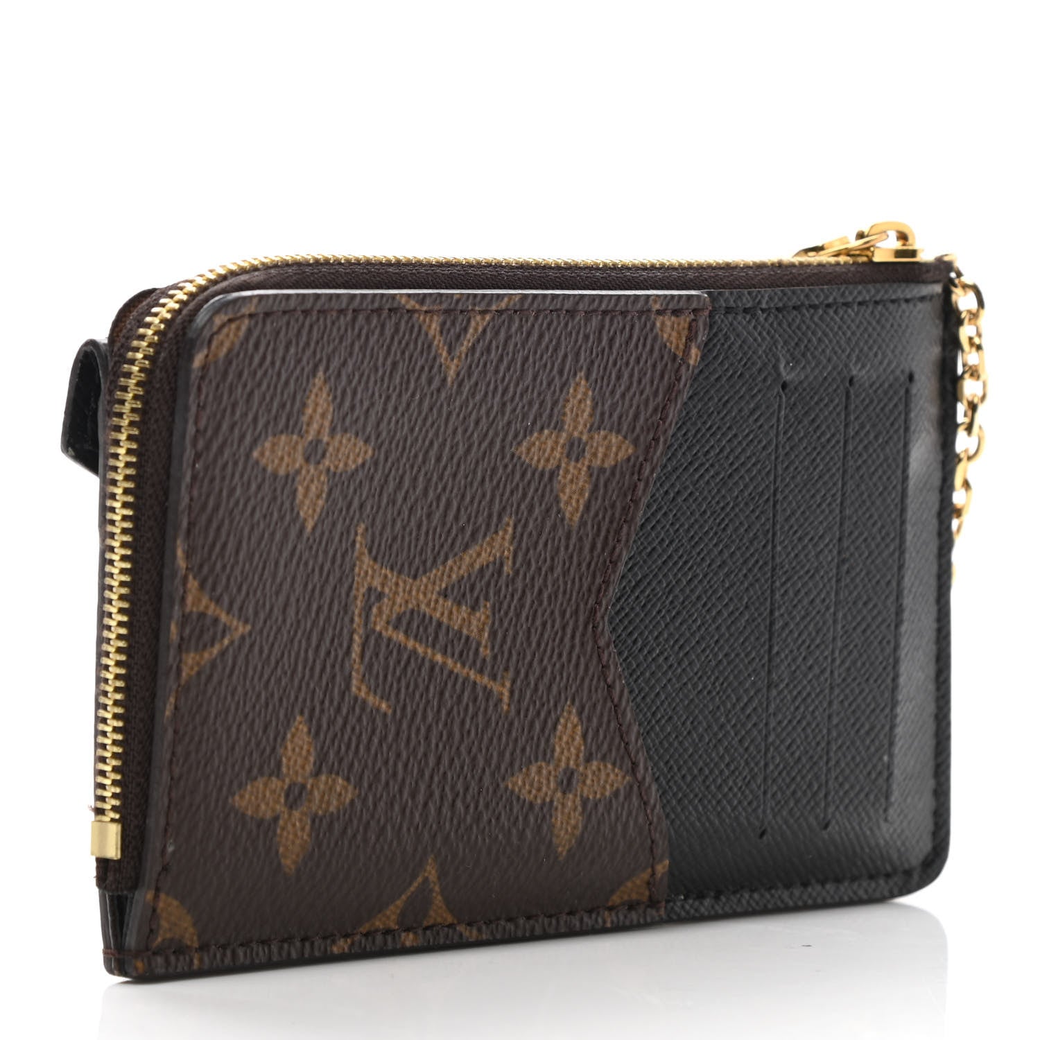 Louis Vuitton Monogram Recto Verso Card Holder Black 4 of 7