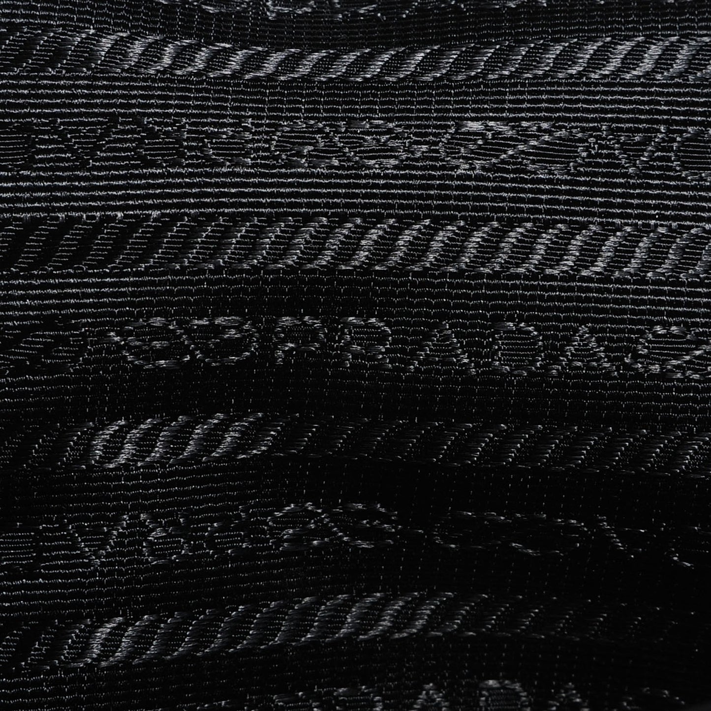 Vitello Daino Tessuto Nylon Tote Nero Black