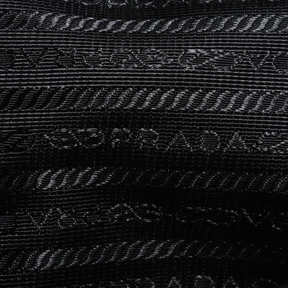 Prada Vitello Daino Tessuto Nylon Tote Nero Black 7 of 10