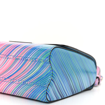 Louis Vuitton Epi Tropical Twist Shoulder Bag MM Blue Rose 7 of 7