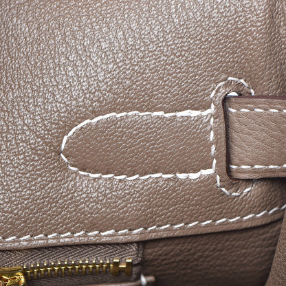 Hermes Togo Birkin 30 Etoupe 12 of 41