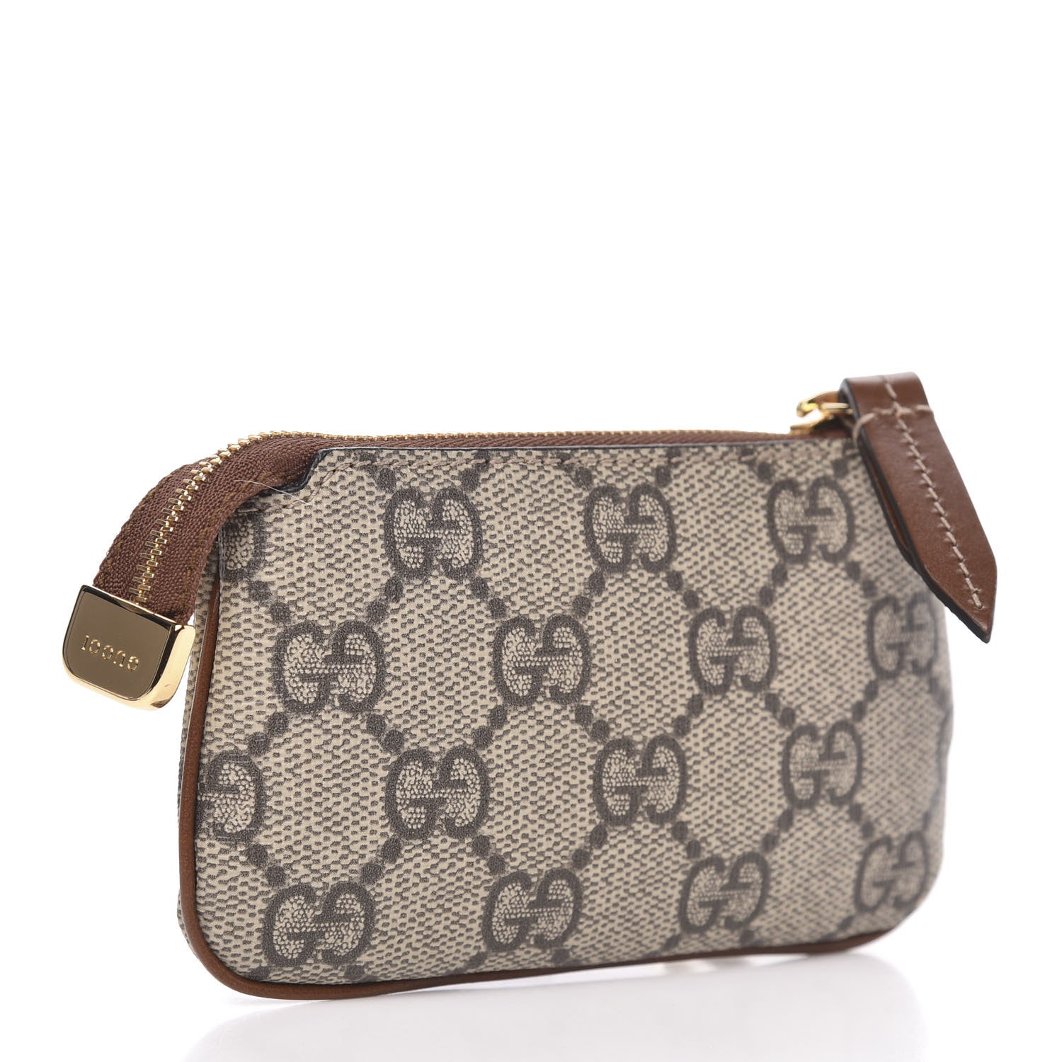 Gucci GG Supreme Monogram Key Case Brown 3 of 8
