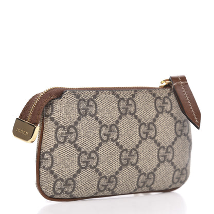 Gucci GG Supreme Monogram Key Case Brown 3 of 8