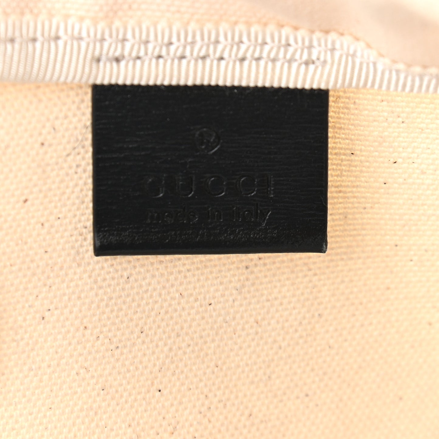 Canvas Chateau Marmont Drawstring Tote Beige