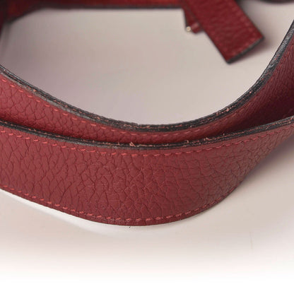 Hermes Taurillon Clemence Picotin 22 MM Rouge Vif 10 of 10